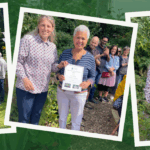 Summer newsletter 2025 showing last years best plot competition winners